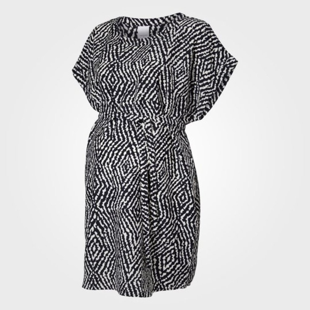 Mamalicious | Hollywood Woven Maternity Tunic Swim Cover Medium